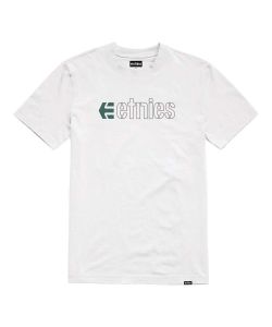 Etnies Ecorp White Black Green Men's T-Shirt