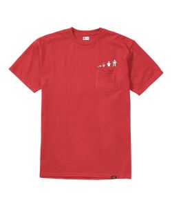 Etnies Family Pocket Red Men's T-Shirt
