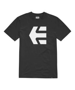 Etnies Icon Black White Men's T-Shirt