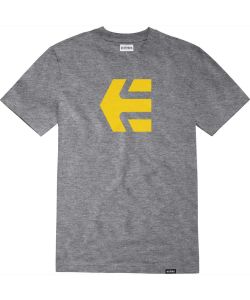 Etnies Icon Grey Yellow Men's T-Shirt