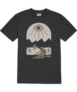Etnies MTN View Black Ανδρικό T-Shirt