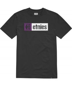 Etnies New Box Black Purple Men's T-Shirt
