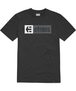 Etnies New Box S/S Black Grey White Men's T-Shirt