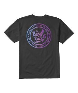 Etnies Rad Racing Black Purple Mens T-Shirt