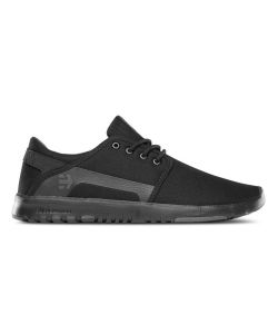 Etnies Scout Black/Grey/Black Kid's Shoes