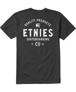 Etnies Skate Co Black White Men's T-Shirt