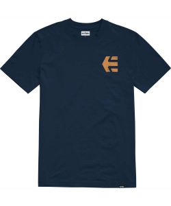 Etnies Skate Co Navy Orange Men's T-Shirt