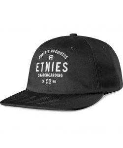 Etnies Skate Co Strapback Black White Καπέλο
