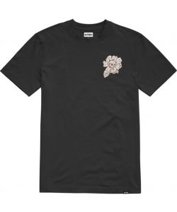 Etnies Skull Flowers Tee Black Men's T-Shirt
