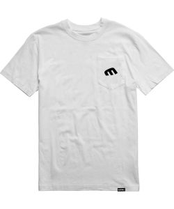 Etnies Style E Pocket White Ανδρικό T-Shirt