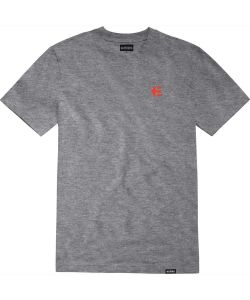 Etnies Team Embroidery Grey Red Men's T-Shirt
