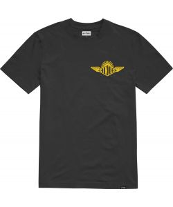 Etnies Wings Black Yellow Ανδρικό T-Shirt