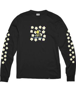 Etnies X Beeings Floral Black Men's Long Sleeve T-Shirt