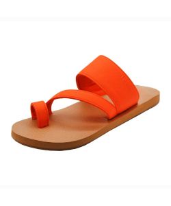 Flojos Amara Orange Tan Women's Sandals