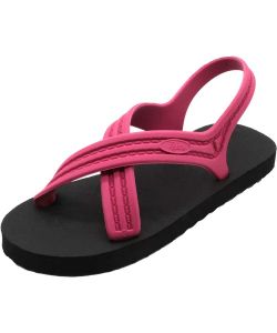 Flojos Original Pink Black Women's Sandals