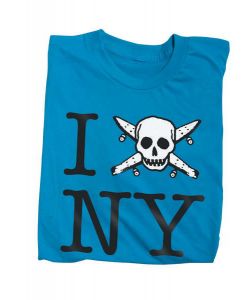 Fourstar  City Love NY Neon Blue Men's T-Shirt