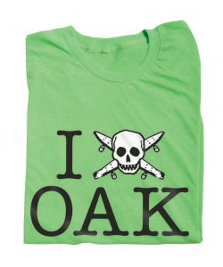 Fourstar City Love OAK Neon Green Men's T-Shirt