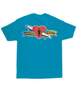 Girl Heartbreaker Cyan Men's T-Shirt