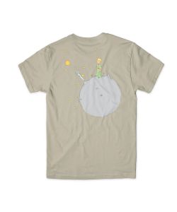 Girl Little Prince Planet Sand Men's T-Shirt