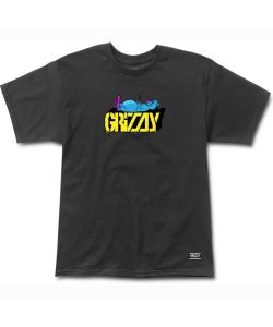 Grizzly Couch Potato Tee Black Men's T-Shirt