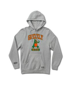 Grizzly Put Em Up Heather Gray Men's Hoodie