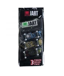 Jart Blue/Multi/Multi 3 Pack Fingerboards