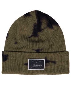 L1 Washed Out Moss Beanie