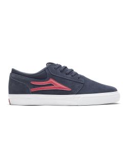 Lakai Griffin Navy Red Suede Men's Shoes