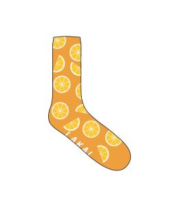 Lakai Slices Crew Orange Socks