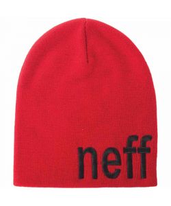 Neff Form Red Beanie