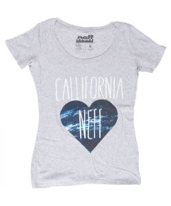 Neff Liz Athletic Heather Γυναικείο T-Shirt