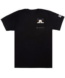 Neff Mickey Peek Pocket Black Ανδρικό T-Shirt
