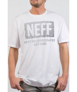 Neff New World Push White Ανδρικό T-Shirt