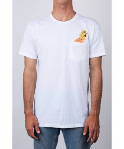 Neff Peek Pocket White Ανδρικό T-Shirt