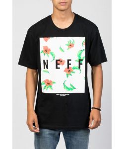 Neff Quad Black Ανδρικό T-Shirt