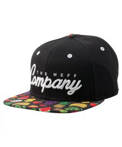 Neff The Company Snapback Black Καπέλο