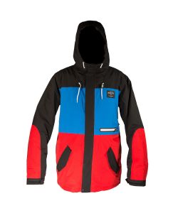 Neff Trifecta Black Blue Red Men's Snow Jacket