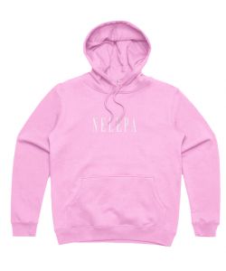 Nelepa Vogue Hoodie Baby Pink Ανδρικό Φούτερ Κουκούλα