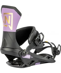 Nitro Team Pro Purple - Black - Gold Women's Snowboard Bindings