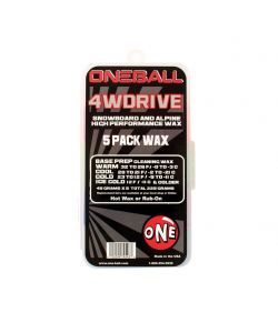 Oneball 4wd 5 Pack 225g Snow Wax