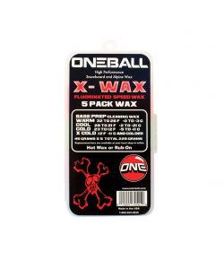 Oneball X-Wax 5 Pack 225g Snow Wax