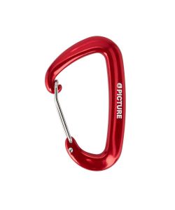 Picture Carabiner Red