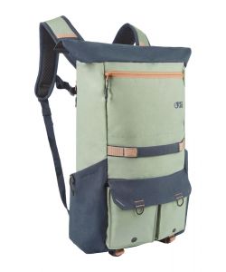Picture Grounds 18 Backpack Green Spray Dark Blue