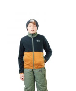 Picture Pipo Youth Fleece Cathay Spice-Dark Blue Kids Midlayer
