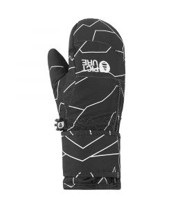 Picture Snowy Mittens Lines Kids Gloves