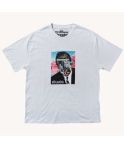 Piilgrim Collage White Men's T-Shirt