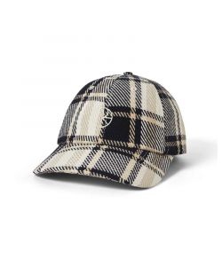 Polar Stroke Logo Flannel Cap Navy Hat