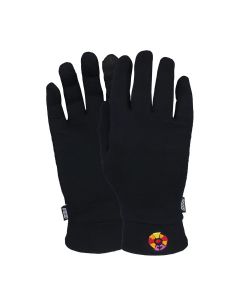 Pow B4bc Merino Wool Liner Black Gloves