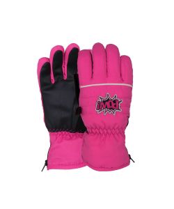 Pow Grom Plum Youth Gloves