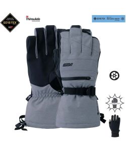 Pow Wayback Gore-Tex Long Glove +Warm Grey Men's Glove